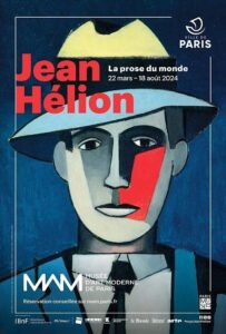 Affiche exposition Jean Hélion La prose du monde Musée d’Art Moderne de Paris